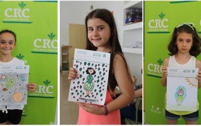 Un cohete espacial con forma de alcachofa gana el concurso escolar de dibujo
