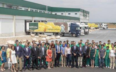 HUERCASA inaugura un nuevo centro logístico de 10.000 metros cuadrados construidos