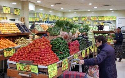 La montaña rusa de los precios de frutas y verduras