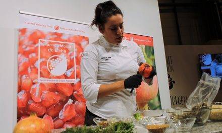 Patricia Sanz, la Chef muestra el lado saludable de la Granada Mollar de Elche