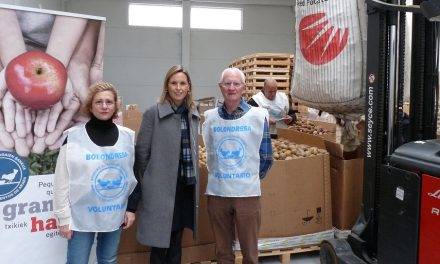 El Banco de Alimentos de Araba recibe de NEIKER-Tecnalia 20.000 kilos de patatas