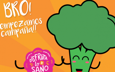 La campaña #meunoalverde y el mensaje “disfruta lo más sano” para la promoción del brócoli
