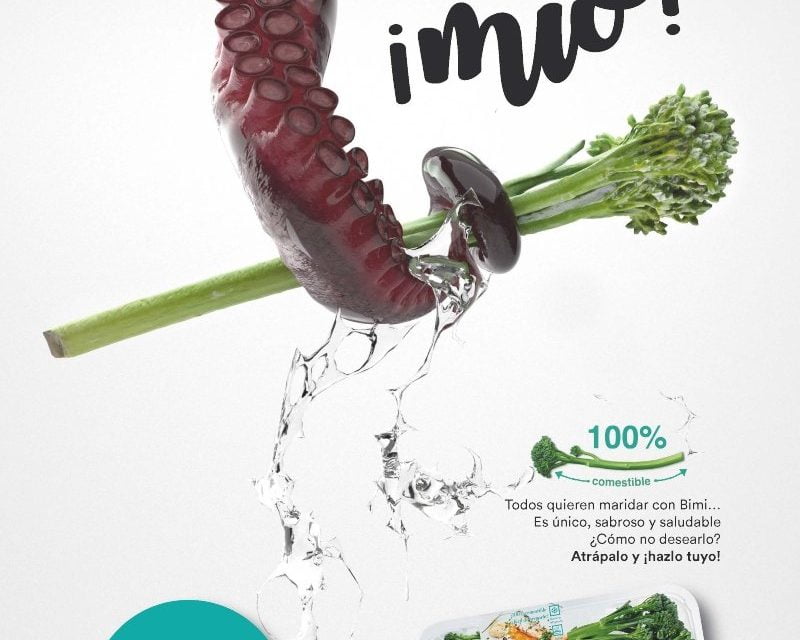 La verdura del Bimi estrena en publicidad en la tele española