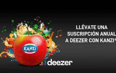 Manzanas Kanzi sortea en España un año de música gratis