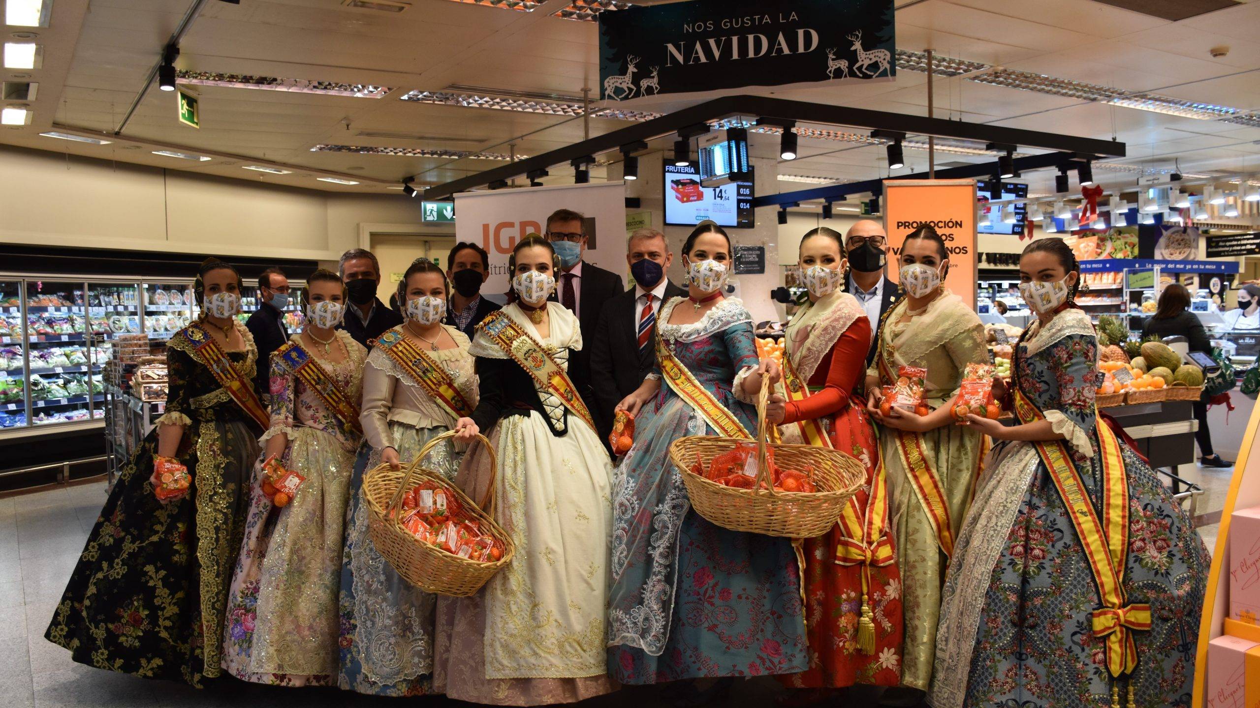 El món faller con las naranjas con el sello IGP naranjas valencianas en El Corte Inglés