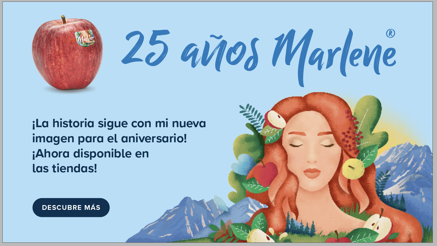 Las manzanas MARLENE® inician una intensa campaña en España