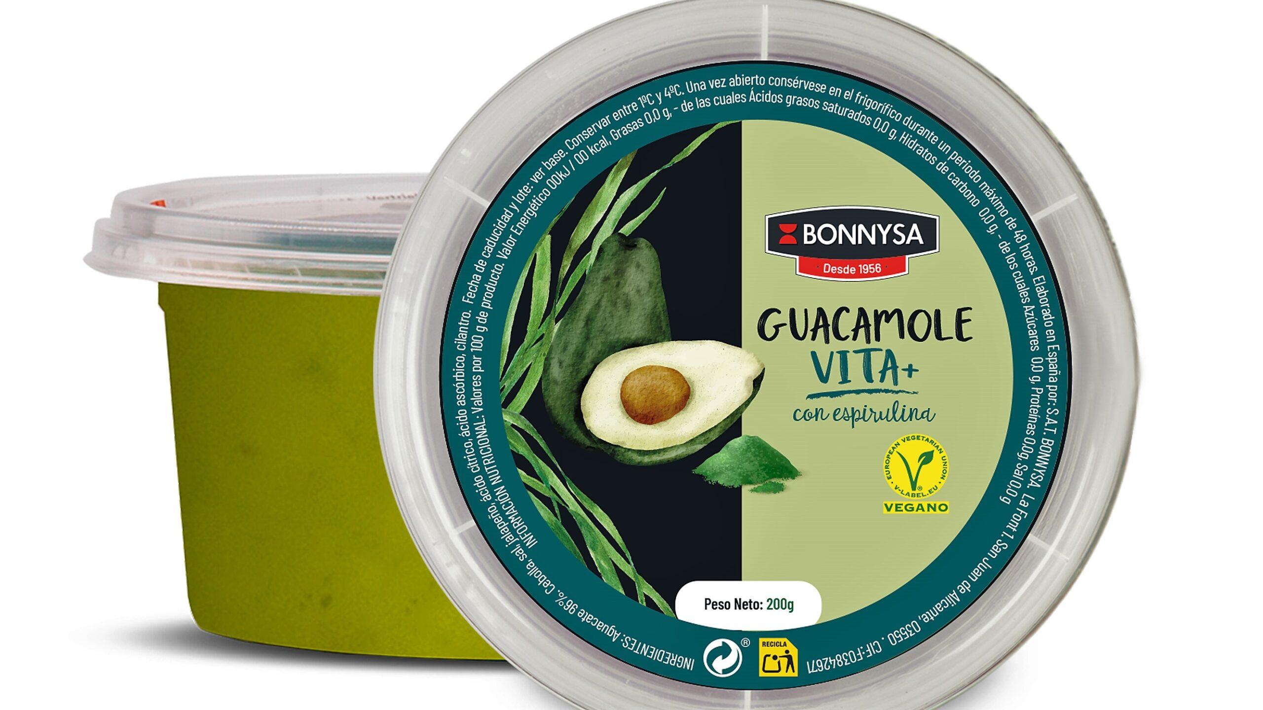 Un guacamole con espirulina para “disfrutar cuidándose” de Bonnysa