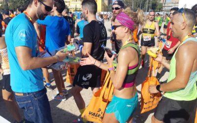 Bimi protagonista en la maratón de Valencia