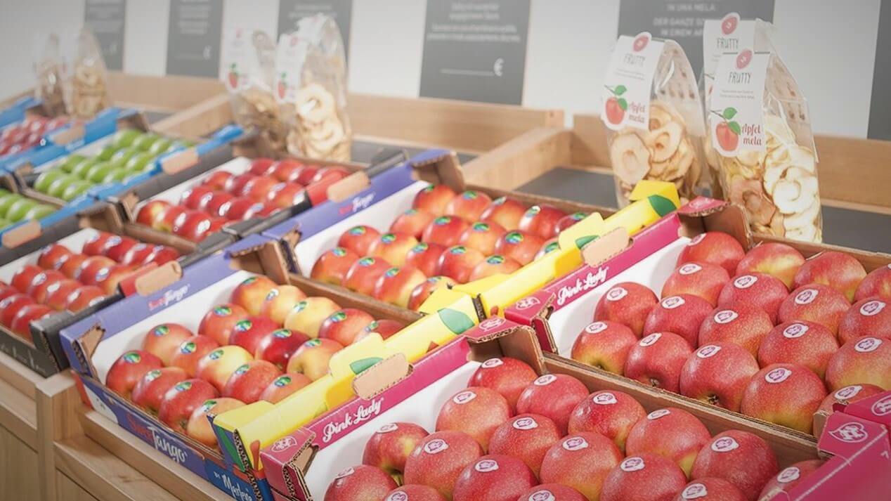 Hall of apples, el concurso de VOG para los “expositores de manzana” de las tiendas