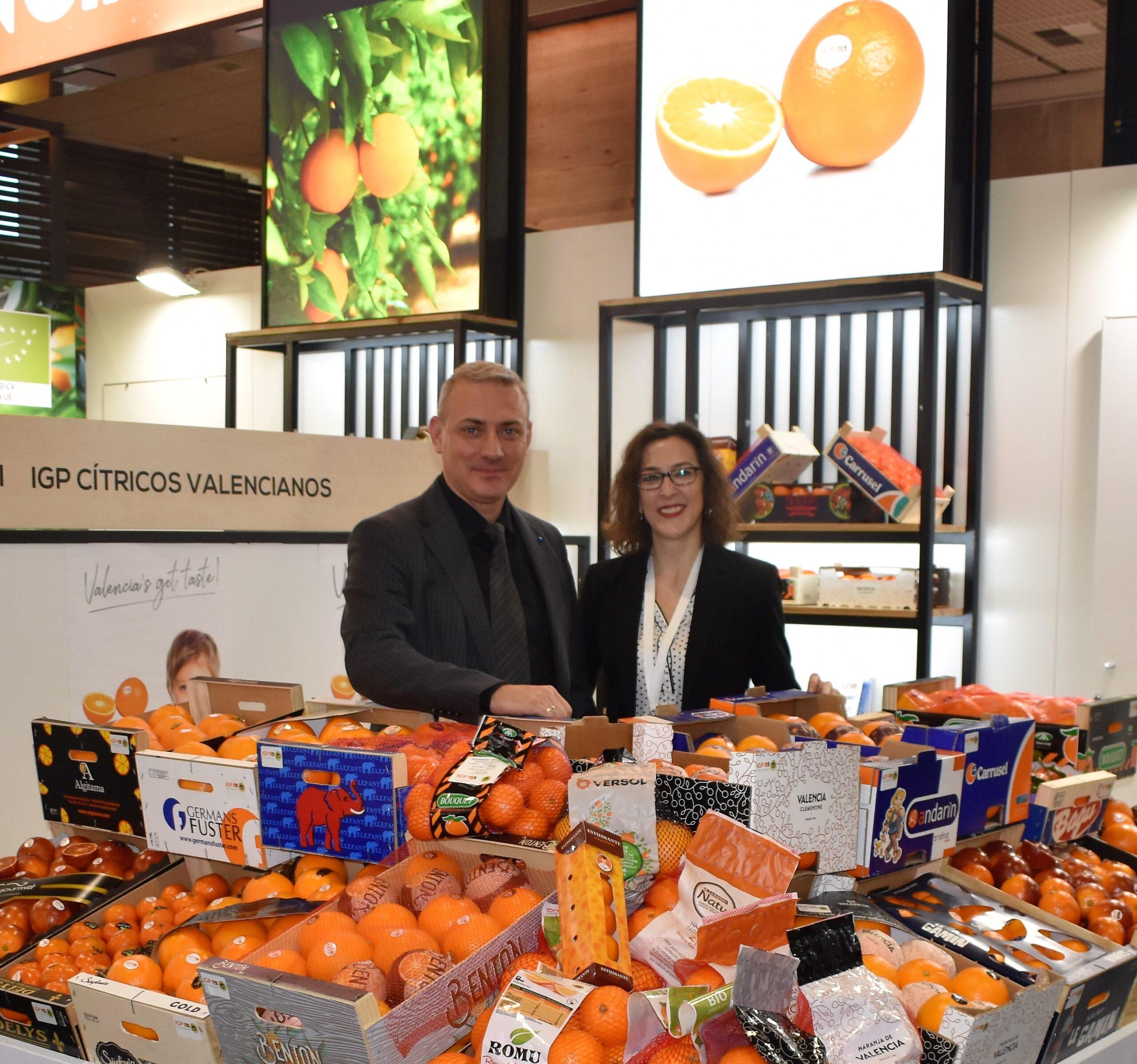 La IGP de Cítricos Valencianos en Fruit Logística 2022