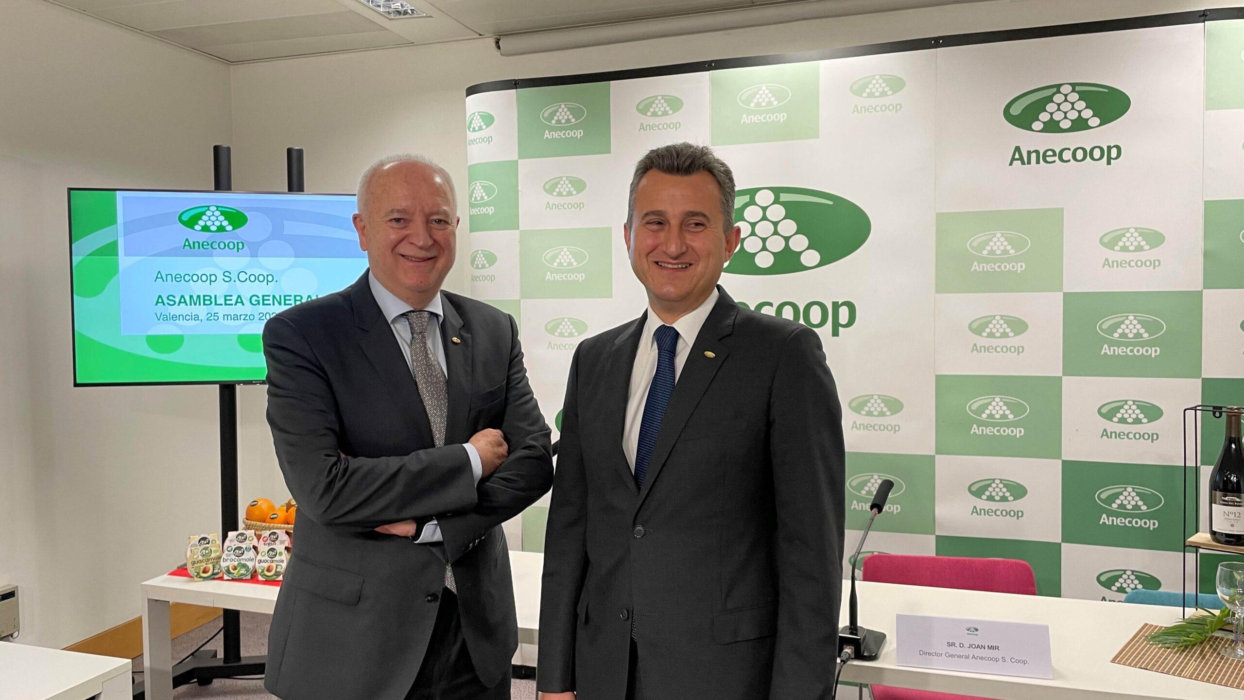 Anecoop con resultados positivos en 2021 y explica un 2022 complejo