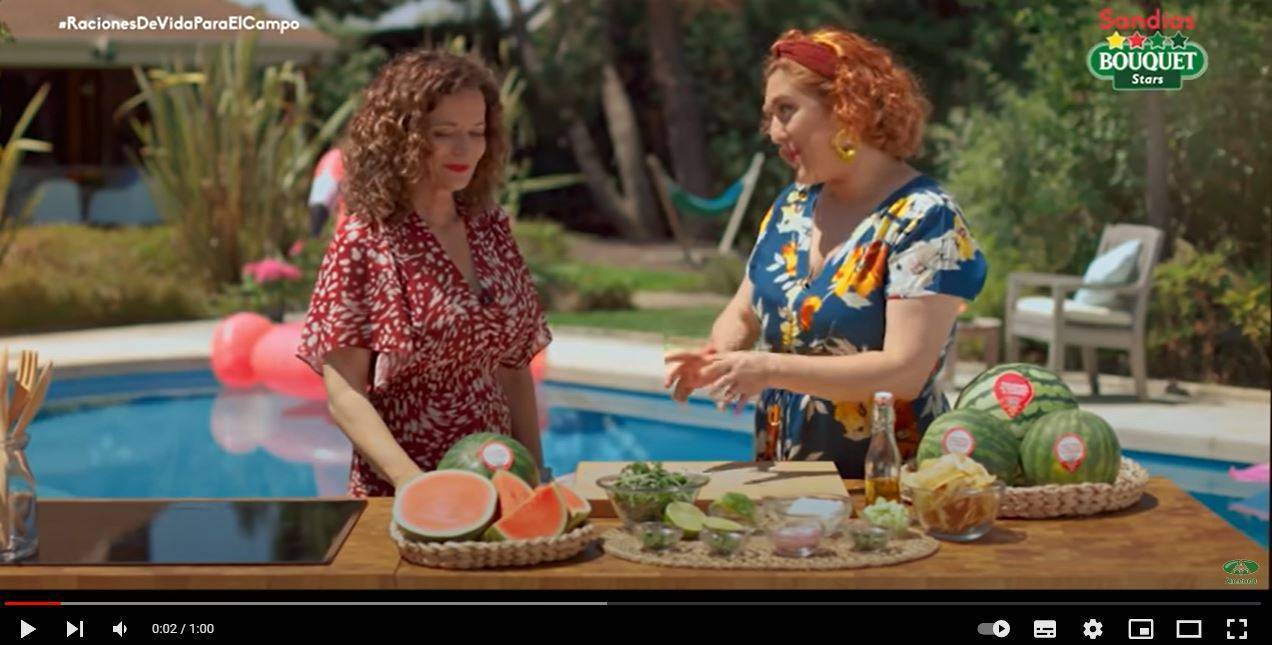 Ensalada griega con sandía Bouquet