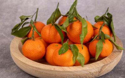 Saborear mandarinas, las Sando gustan