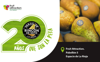 La DOP Peras de Rincón de Soto celebra 20años de sabor y buena salud