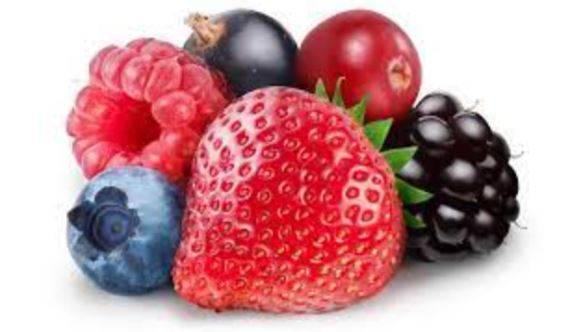 Las fuentes de antocianinas en la naturaleza incluyen frutas y verduras