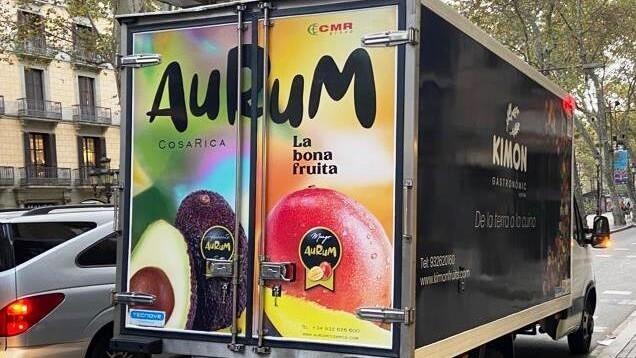 Aurum es una marca para dos frutas bonitas, el mango y aguacate
