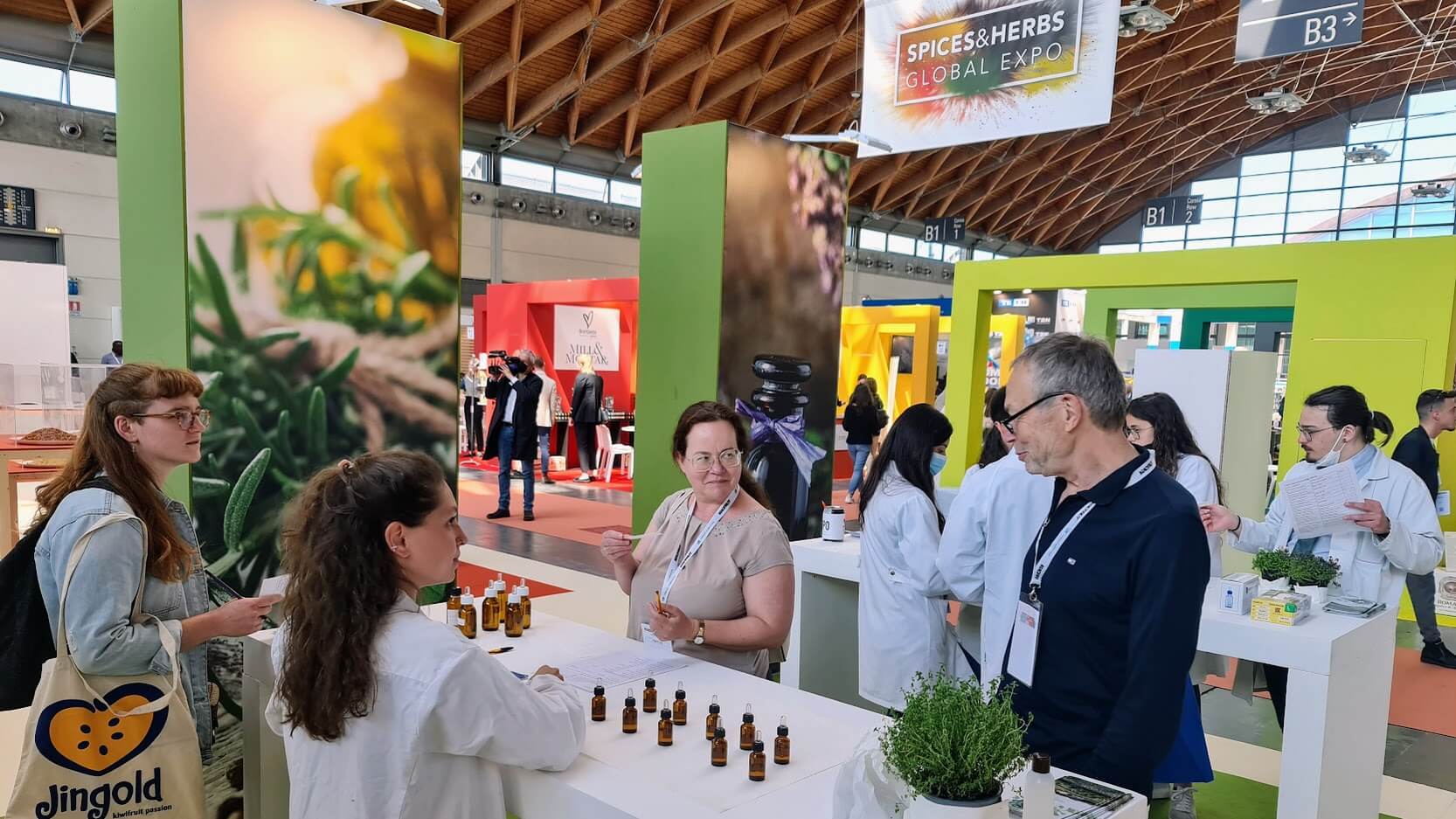 Plantas medicinales y el “The red planet” en el Macfrut 2023