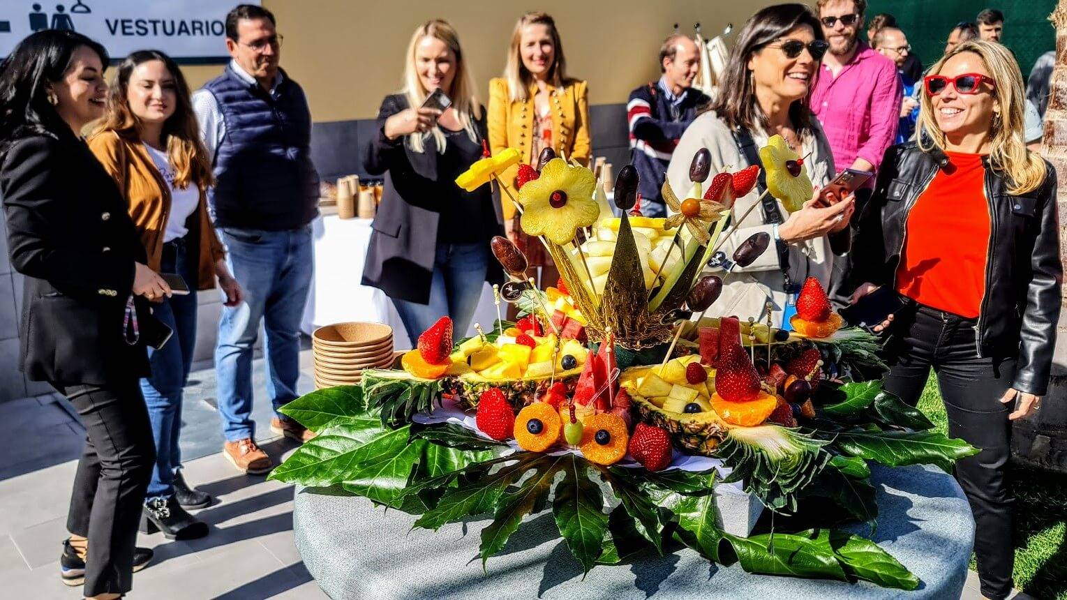 Cómo es una pausa café en un evento para la promoción de la #AlimentaciónSaludable