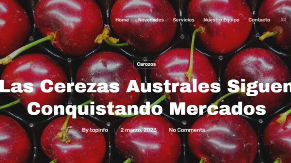 campaña austral cerezas