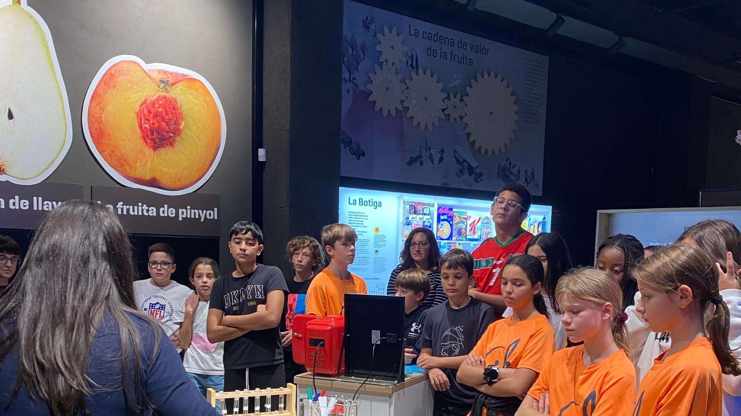 Actividades en el Cosmofruita, el Centro de Interpretación de la Fruta de Lleida