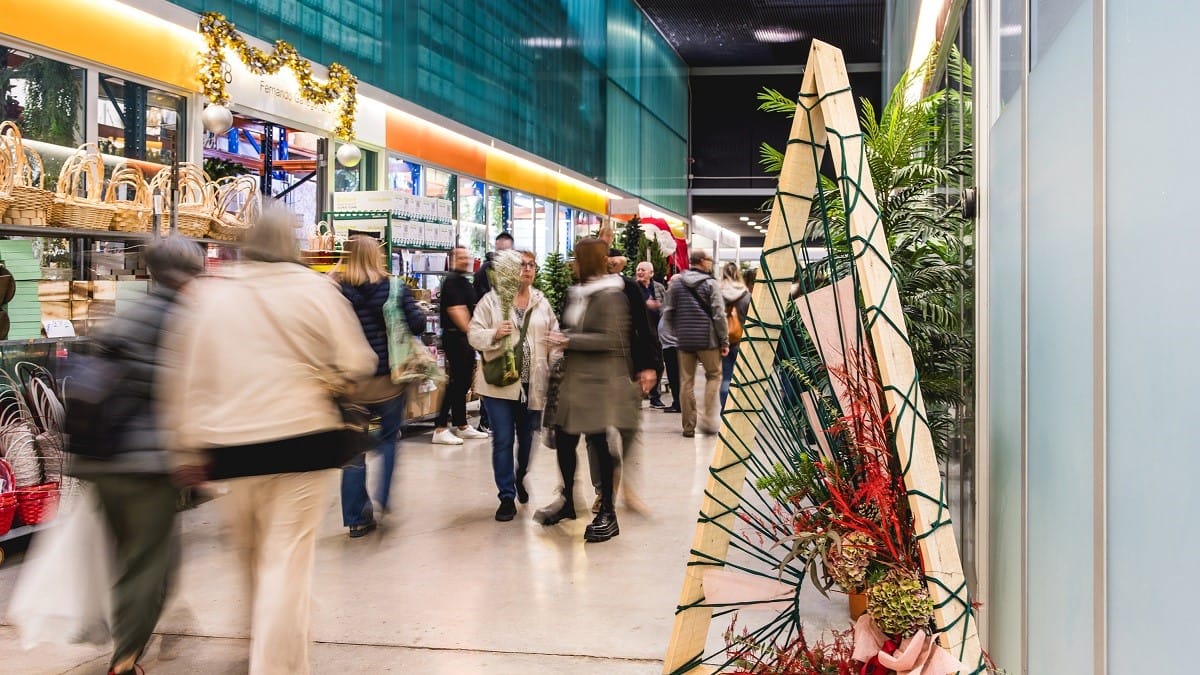 El Mercado Central de la Flor ha celebrado 40 años de historia