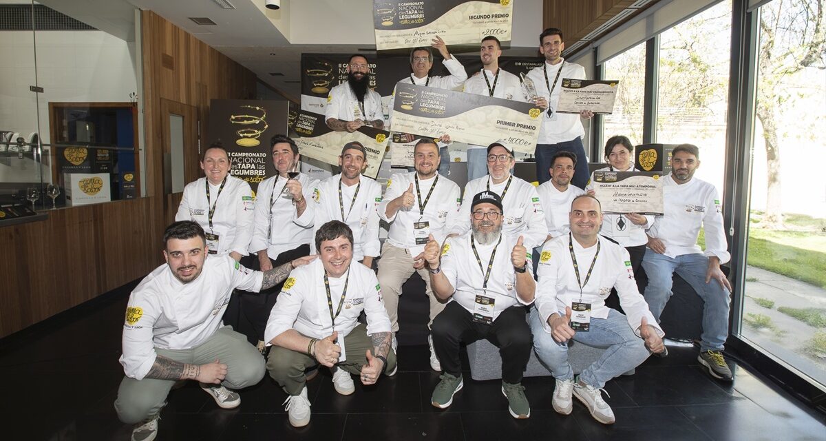 El chef David Lorente, del restaurante zaragaozano Nola Gras, campeón de DesTAPA las Legumbres 2025