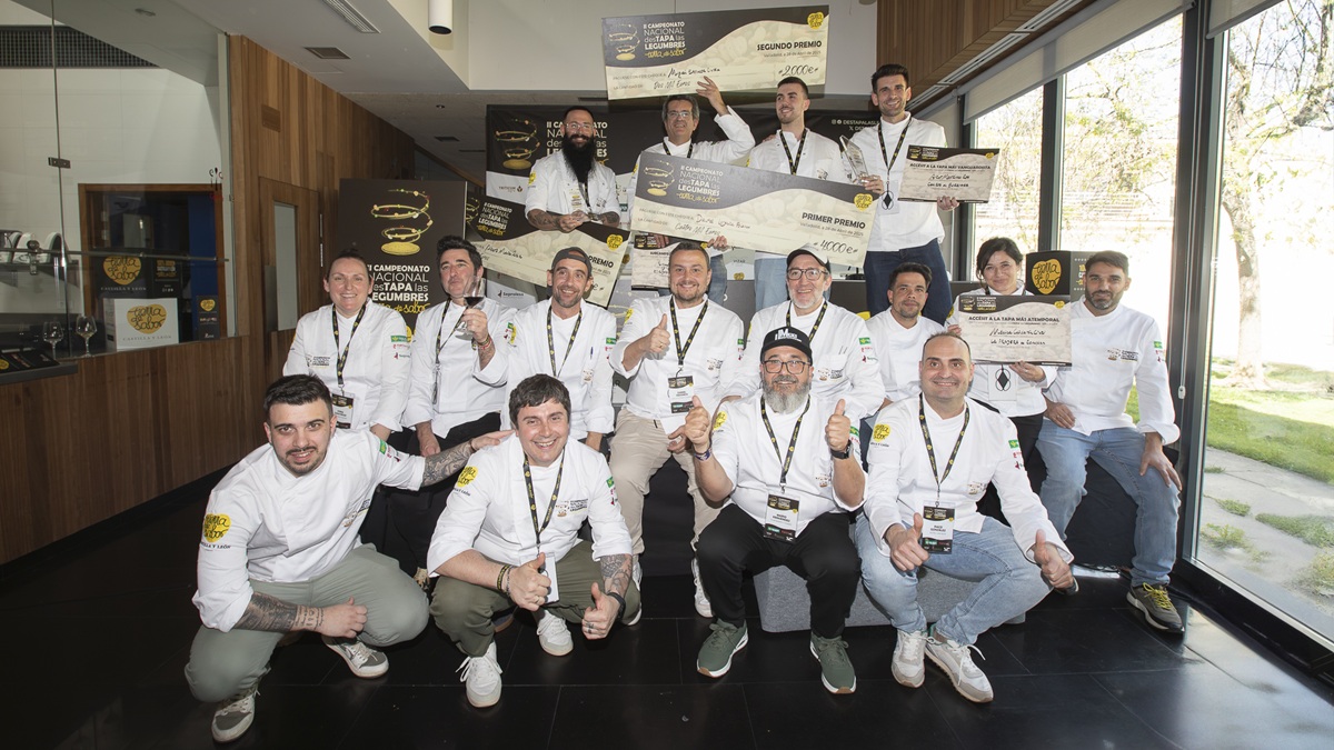 El chef David Lorente, del restaurante zaragaozano Nola Gras, campeón de DesTAPA las Legumbres 2025