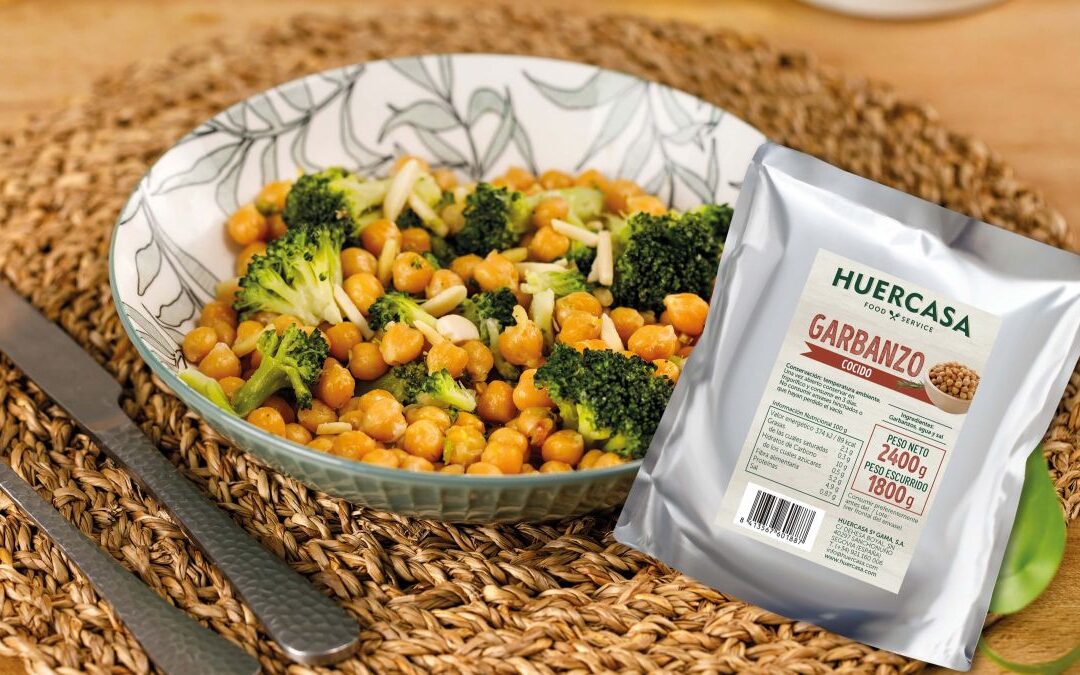 HIP 2026 otra ocasión para degustar las legumbres frescas de HUERCASA FOOD SERVICE
