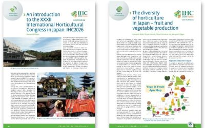 FAVHEALTH2026; la ciencia al servicio de la salud de las personas en el 32º Congreso Internacional de Horticultura en Kioto