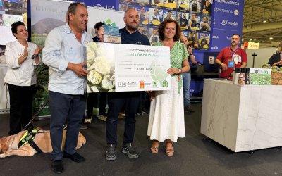 Juanlu Parra gana el Concurso Nacional de Recetas con Alcachofa